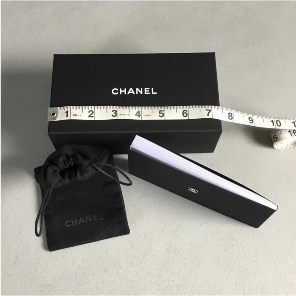 CHANEL SMALL BOX TOP LID LOGO PRINTED WITH DUST BAG LOGO PRINTED BOOK ATTACH